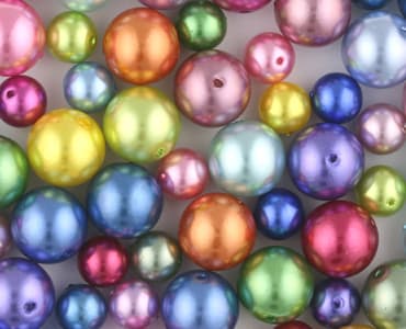 faux pearl beads